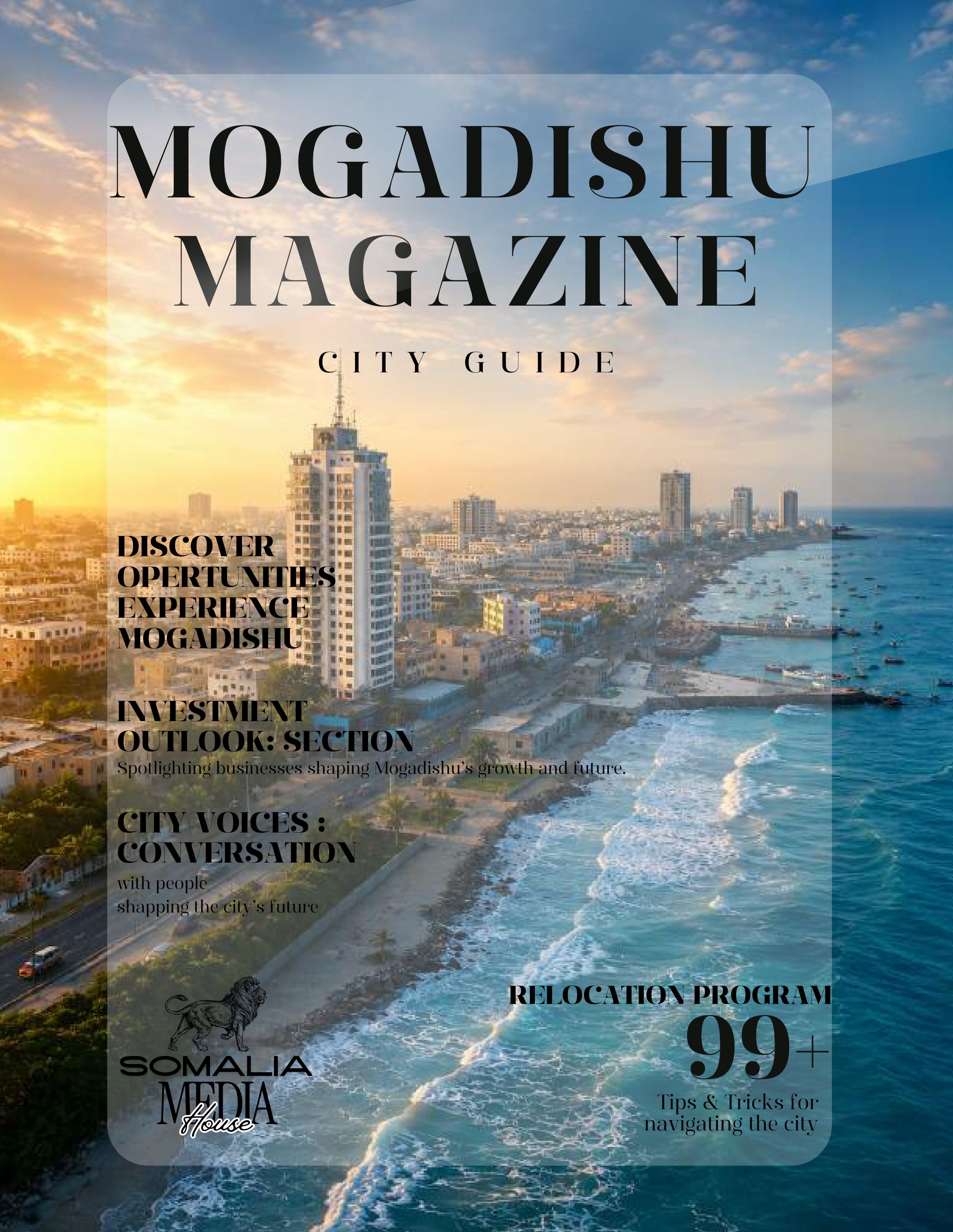 Cover of the Mogadishu City Magazine